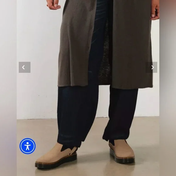 Dr. Martens Carlson Suede Casual Slingback Mules in Tan size US M 8/ US L 9 - Picture 10 of 10